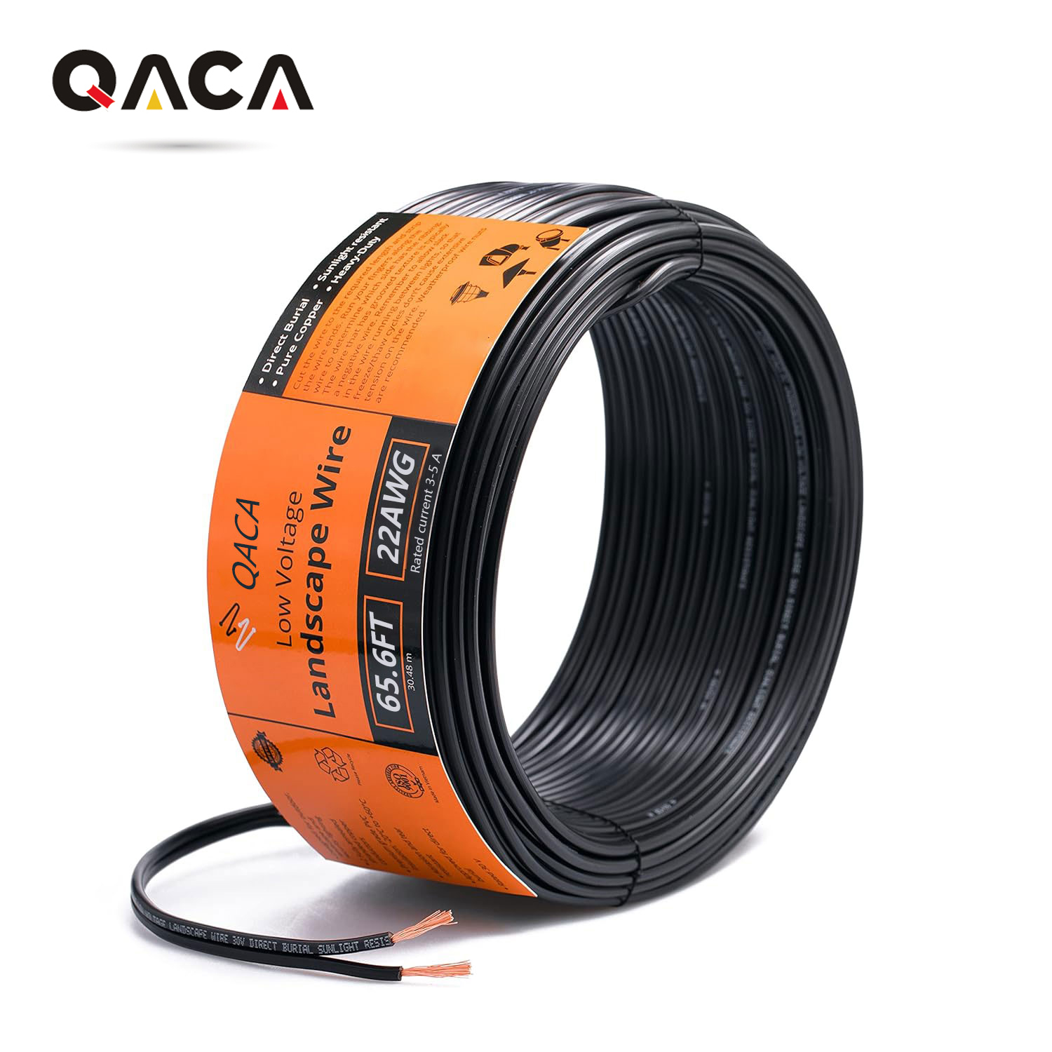 Wire 22 Gauge Copper - أسلاك إلكترونية 18/20/22 AWG بطول 5/10/20/30/50