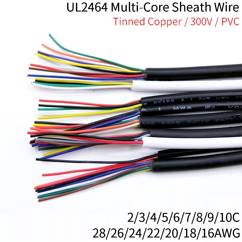 Wire 22 Gauge Copper - الأسلاك النحاسية 28 26 24 22