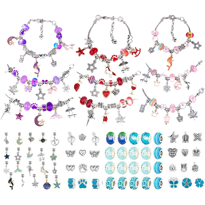 Jewelry Making Qc - ﻿ ﻿ مجموعة صنع الأساور للفتيات،
