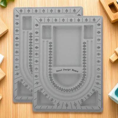 Jewelry Making Necklaces - قطعتان من لوحات تصميم الخرز، صينية