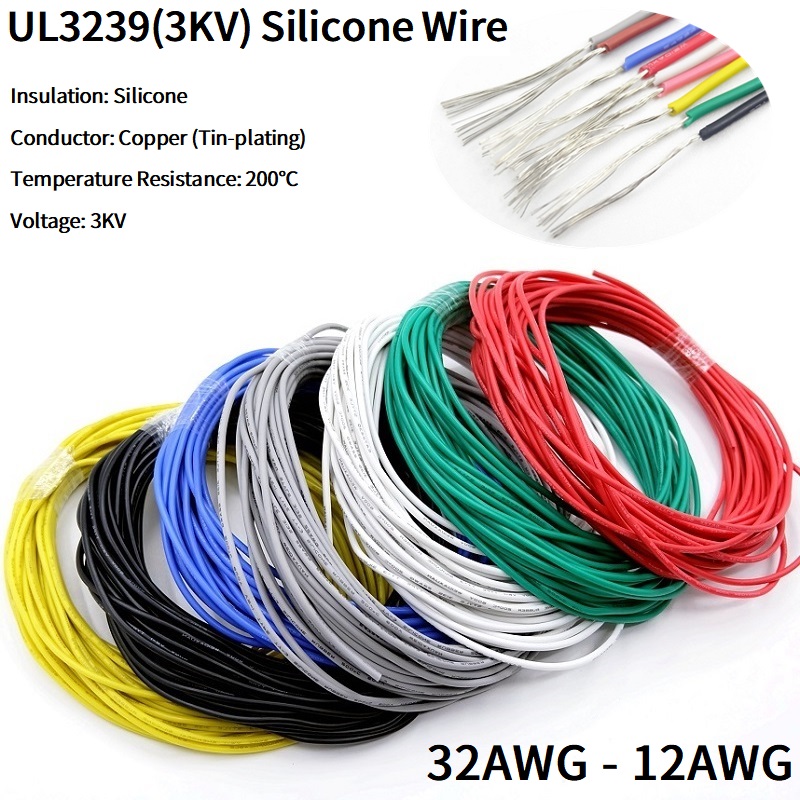 Wire 22 Gauge Copper - 2 متر/5 متر الأسلاك النحاسية 32