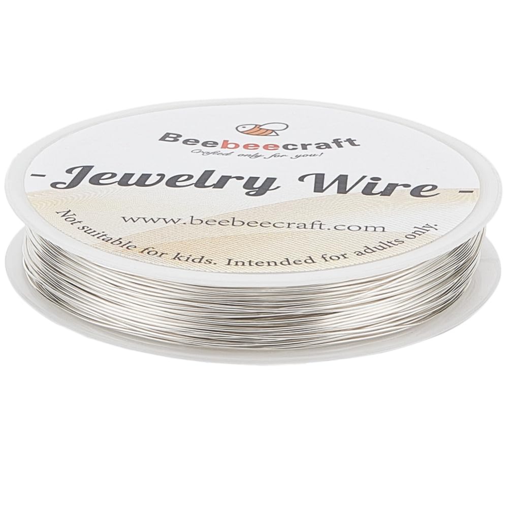 Wire 22 Gauge Copper - 98.43 قدم الفضة والمجوهرات سلك 22