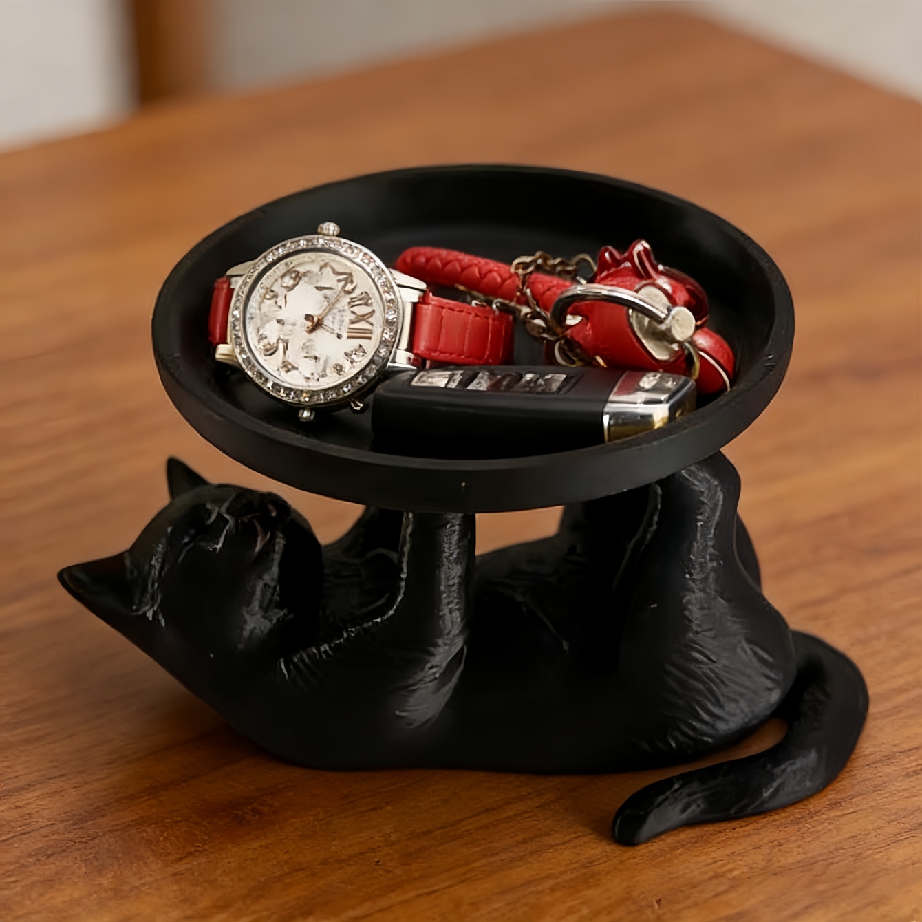 Jewelry Making Desk - صينية مجوهرات بتصميم قطة بسيط وممتع،