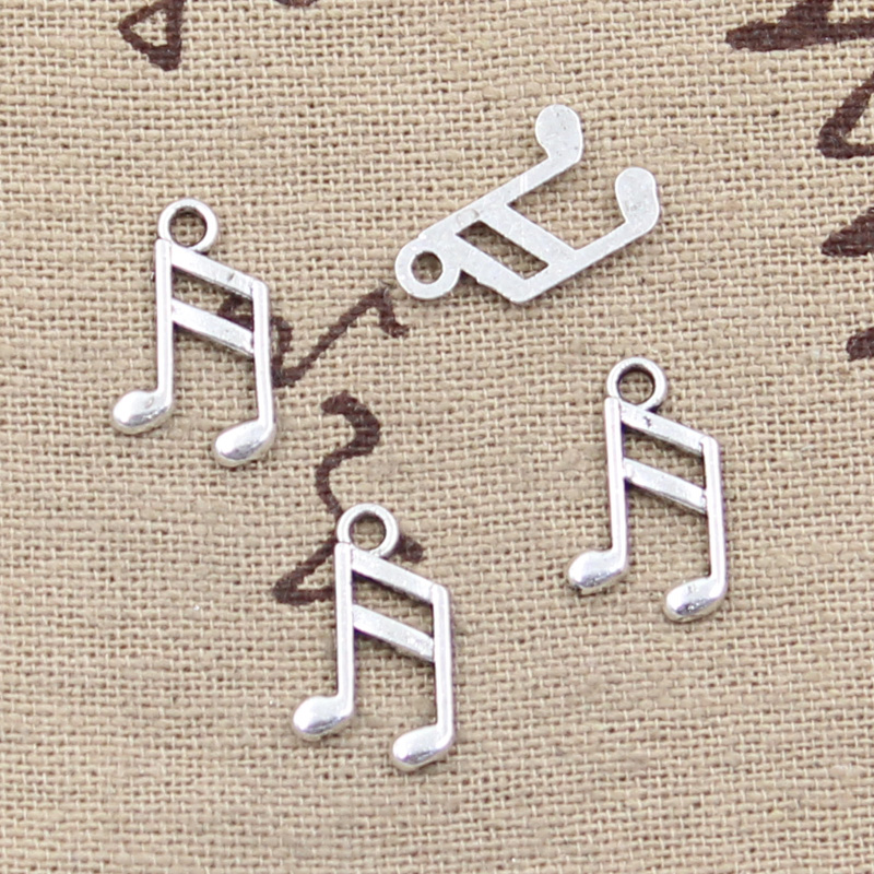 Jewelry Making Notes - 100 قطعة السحر جميل الموسيقية ملاحظة