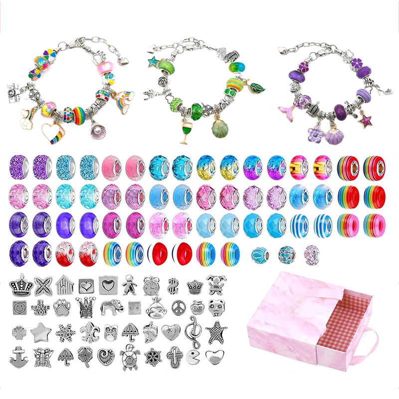 Jewelry Making Qc - ﻿ ﻿ مجموعة صنع الأساور يدويًا،