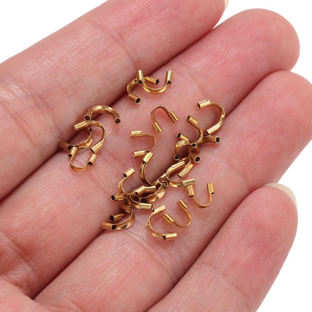 Jewelry Making Yarn - 50 قطعة من حلقات حماية الأسلاك