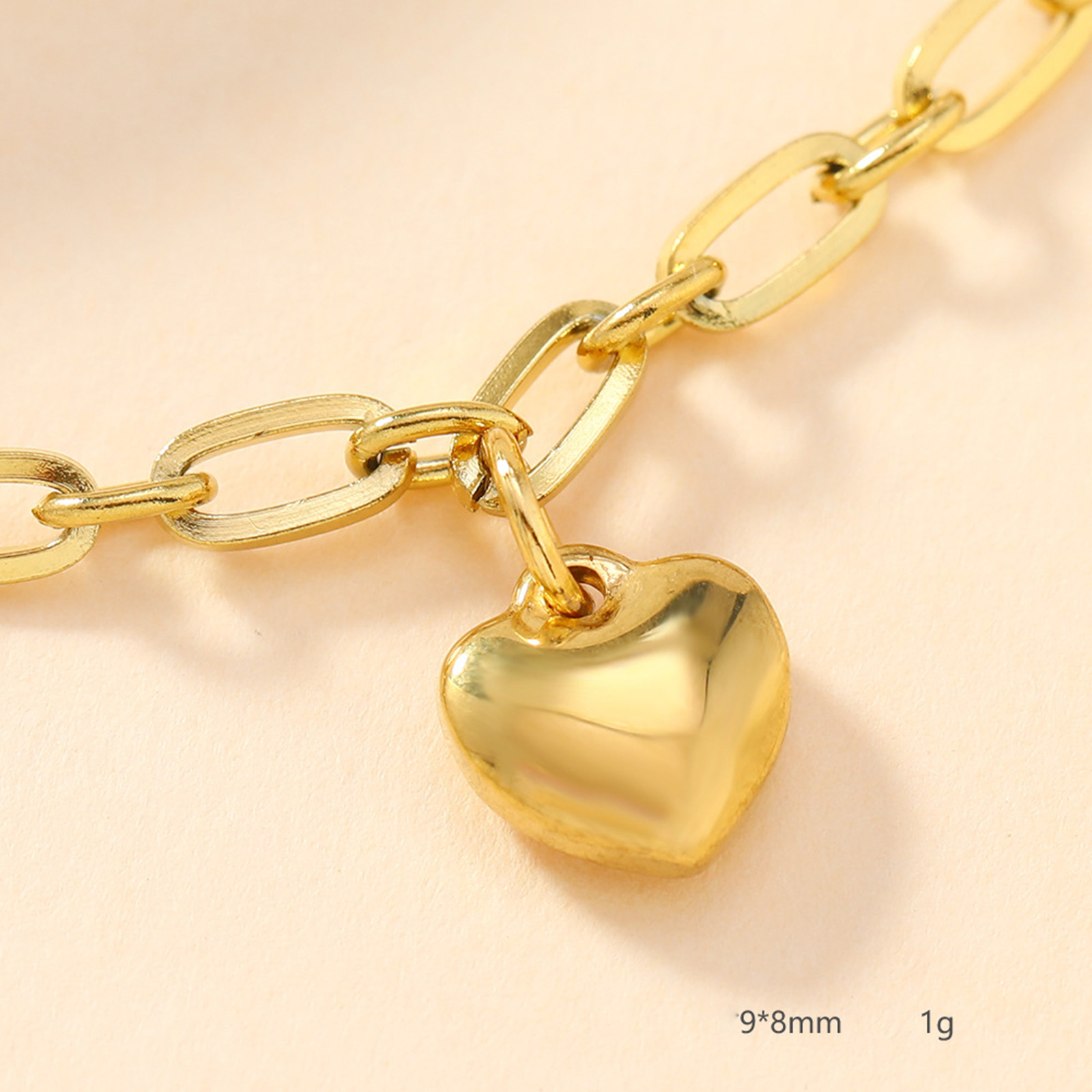قلادة على شكل قلب ، فولاذ مقاو - مراجعة Jewelry Making Necklaces وسعره