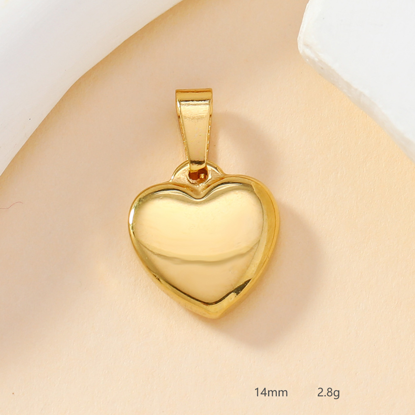 قلادة على شكل قلب ، فولاذ مقاو - مراجعة Jewelry Making Necklaces وسعره