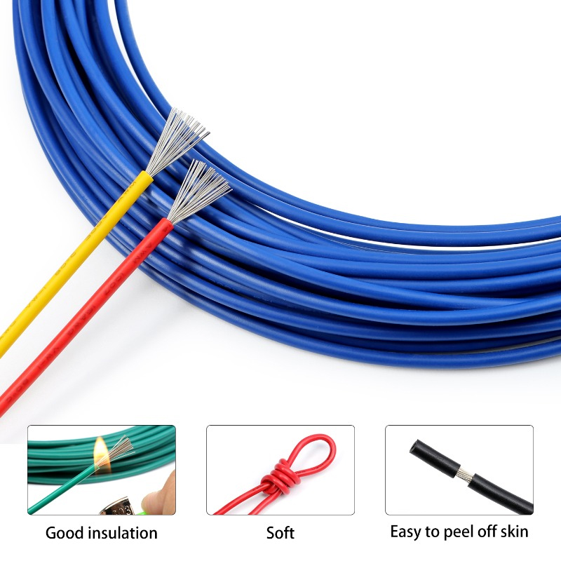 سلك كهربائي متعدد الجدائل 1007 - مراجعة Wire 22 Gauge Copper وسعره