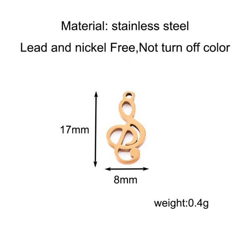 10 قطع سحر الموسيقية ملاحظة ال - مراجعة Jewelry Making Notes وسعره