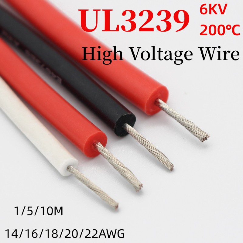 1/5/10 متر 22 20 18 16 14 AWG  - مراجعة Wire 22 Gauge Copper وسعره