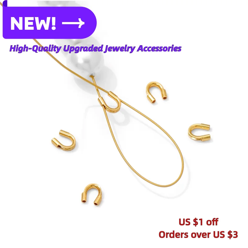 أغطية نهاية واقية مطلية بالذهب - مراجعة Jewelry Making Yarn وسعره