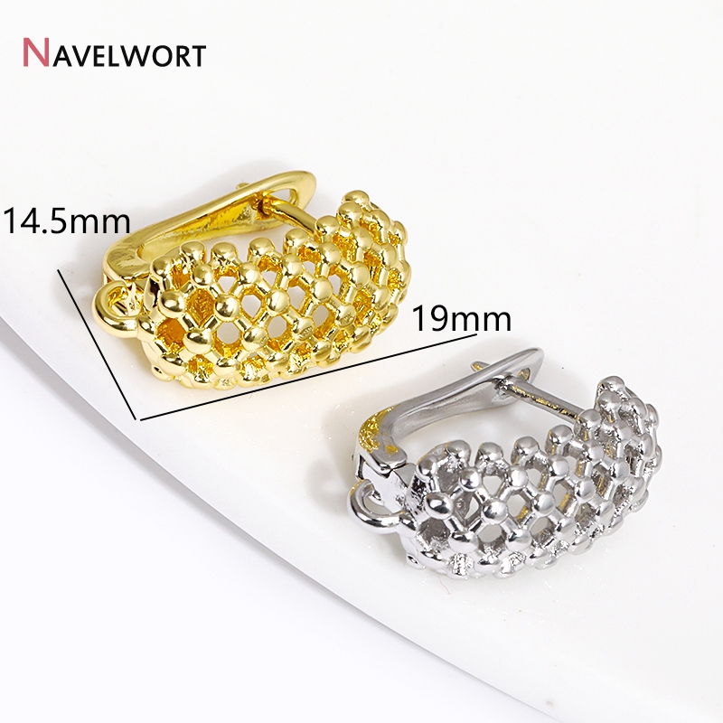 خطافات أقراط من النحاس المطلي  - مراجعة Jewelry Making Metal وسعره