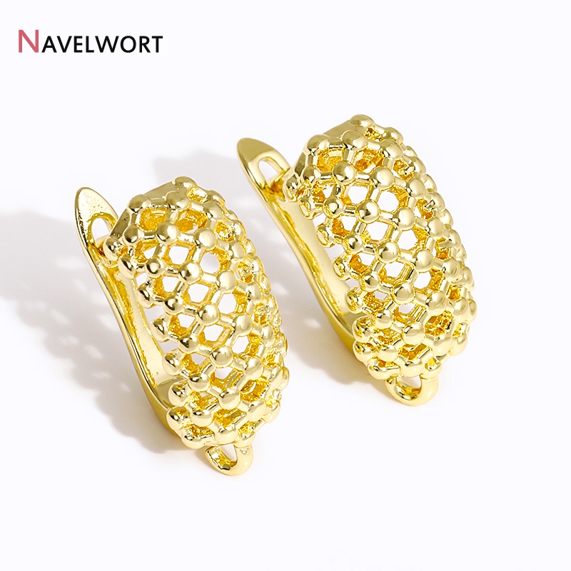 خطافات أقراط من النحاس المطلي  - مراجعة Jewelry Making Metal وسعره