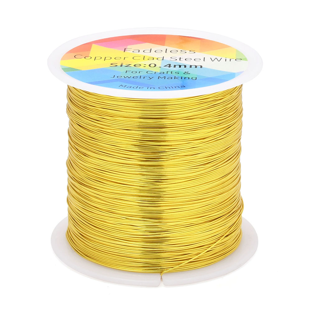 100 متر/328ft Fadeless النحاس  - مراجعة Jewelry Making Yarn وسعره